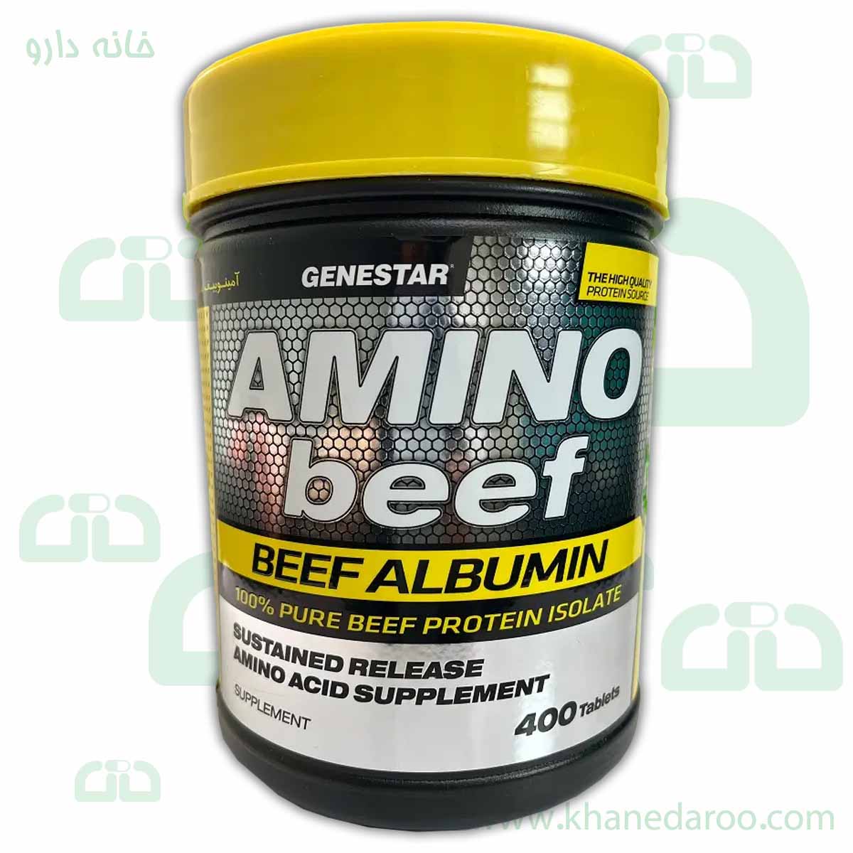 قرص آمینو بیف ژن استار 400 عددی قرص آمینو بیف ژن استار 400 عددی