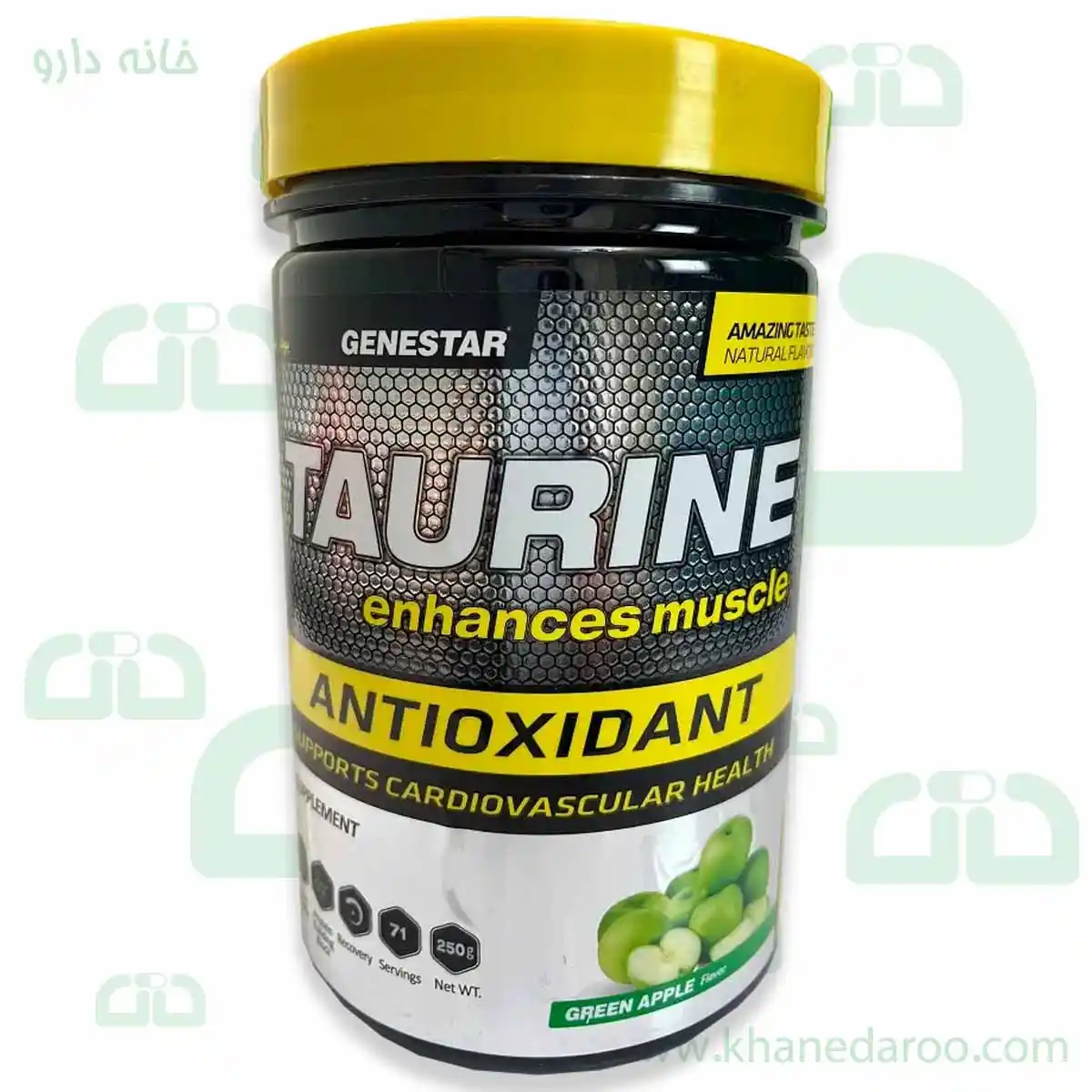پودر تائورین ژن استار 250 گرمی پودر تائورین ژن استار 250 گرمی